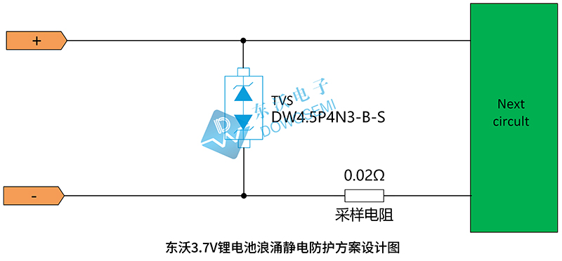 東沃3.7V鋰電池浪涌靜電防護(hù)方案.jpg